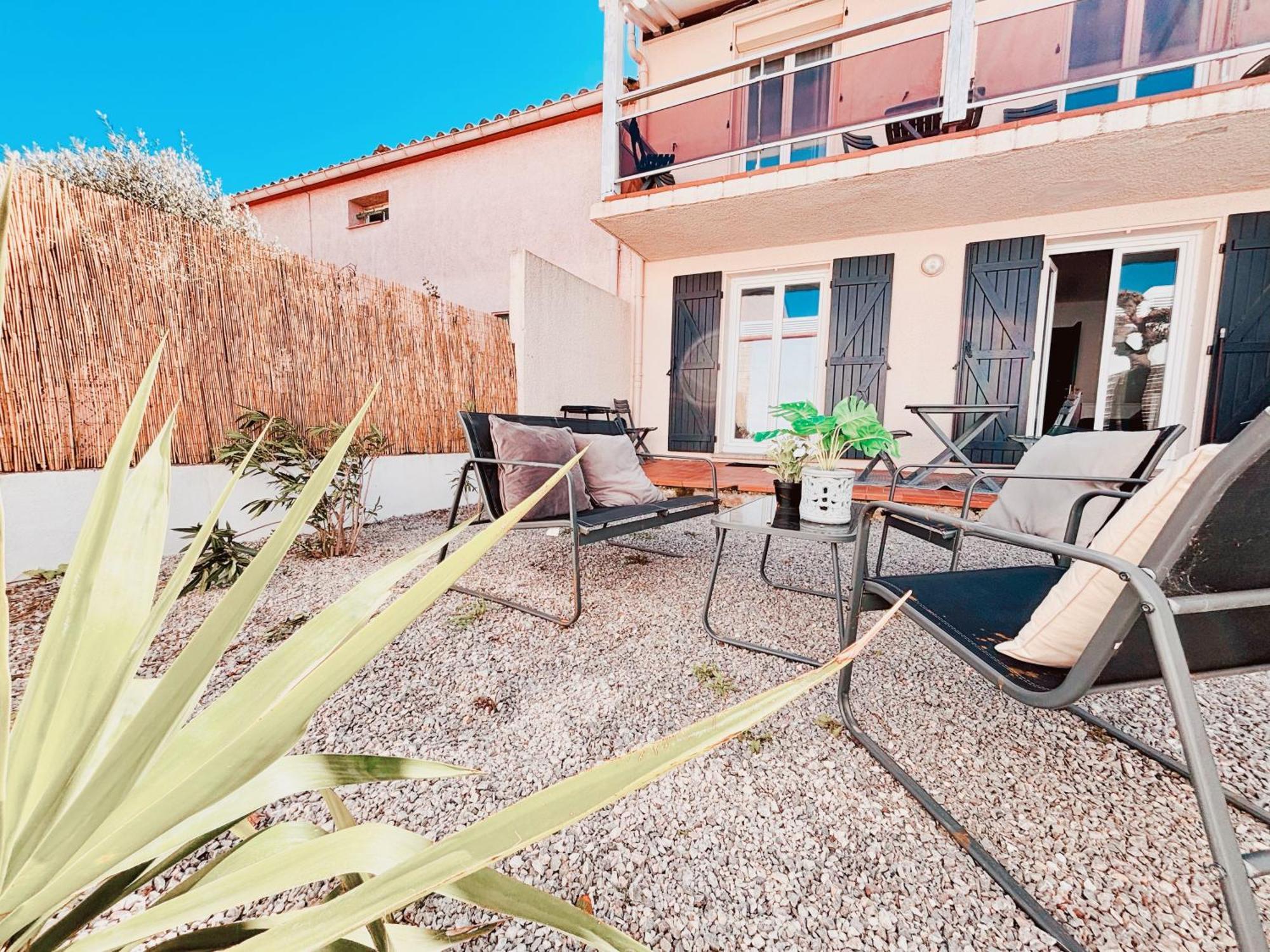 Appartement Avec Jardin Privatif A 300M De La Plage *2* Canet-en-Roussillon Esterno foto